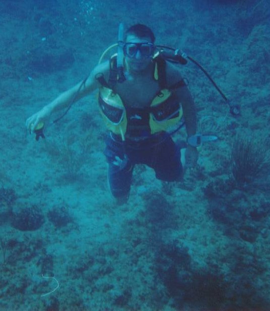 Myself - diving